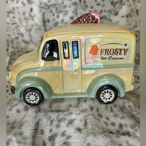 Harry & David Frosty Ice Cream Ceramic Cookie Jar